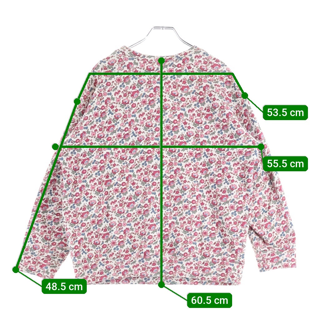 GUCCI(グッチ) Liberty リバティ フローラル 花柄 スウェット トレーナー ピンク 638043