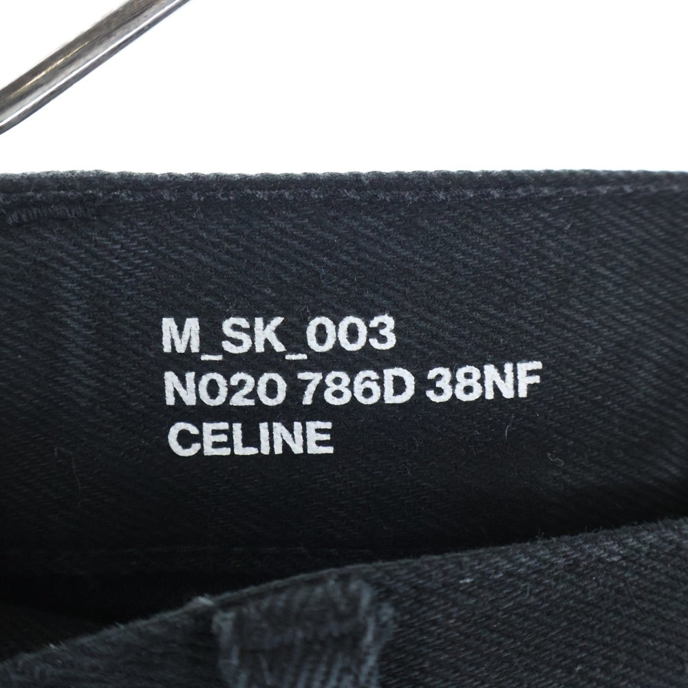 CELINE(セリーヌ) ストレッチスキニーデニムパンツ ブラック N020 786D 38NF