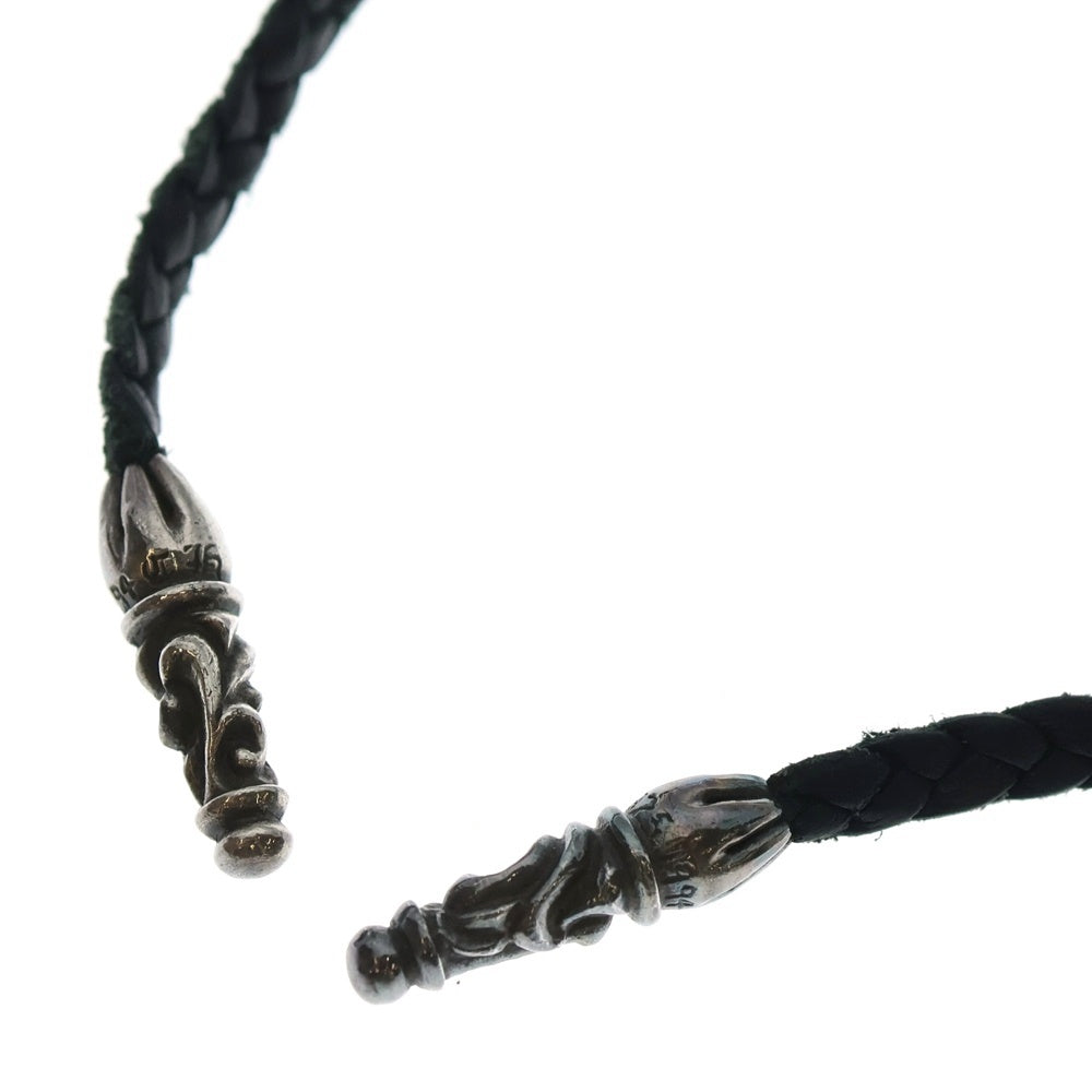 CHROME HEARTS(クロムハーツ) LEATHER BRAID スクロールレザーブレード
