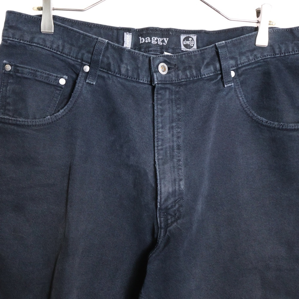 Levi's(リーバイス) Silver Tab Baggy Pants シルバー タブ バギーデニムパンツ ブラック