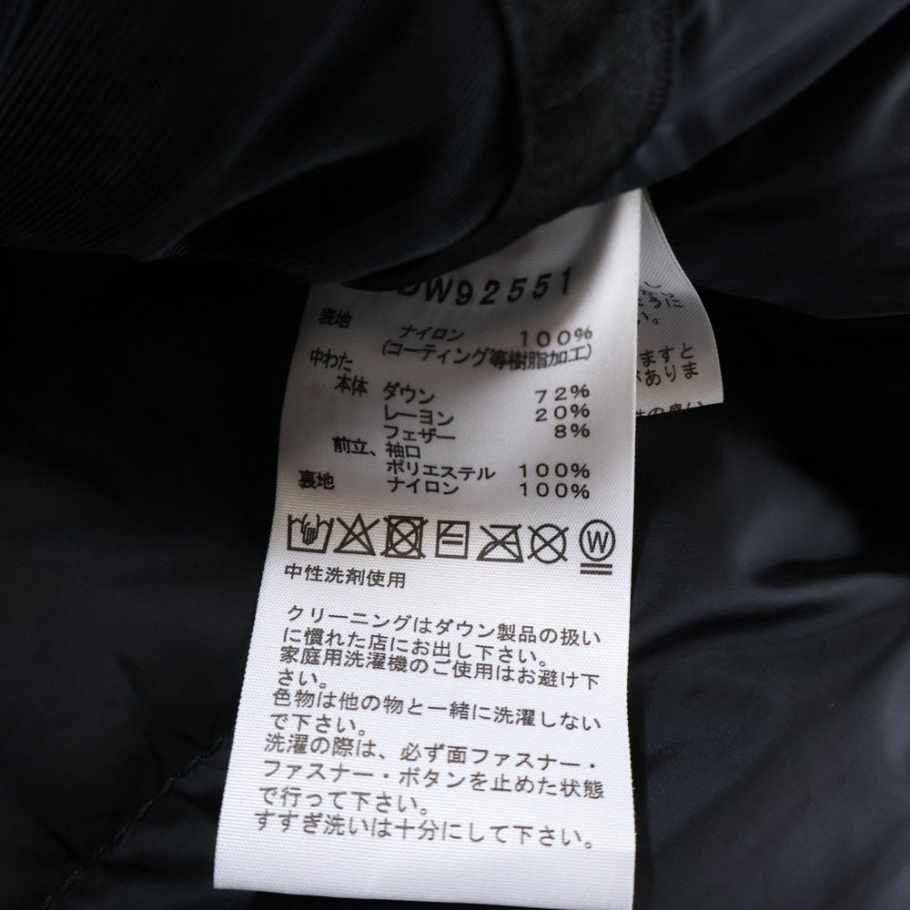 THE NORTH FACE(ザノースフェイス) Short Baltoro Light Jacket ショートバルトロダウンジャケット ブラック NDW92551 レディース