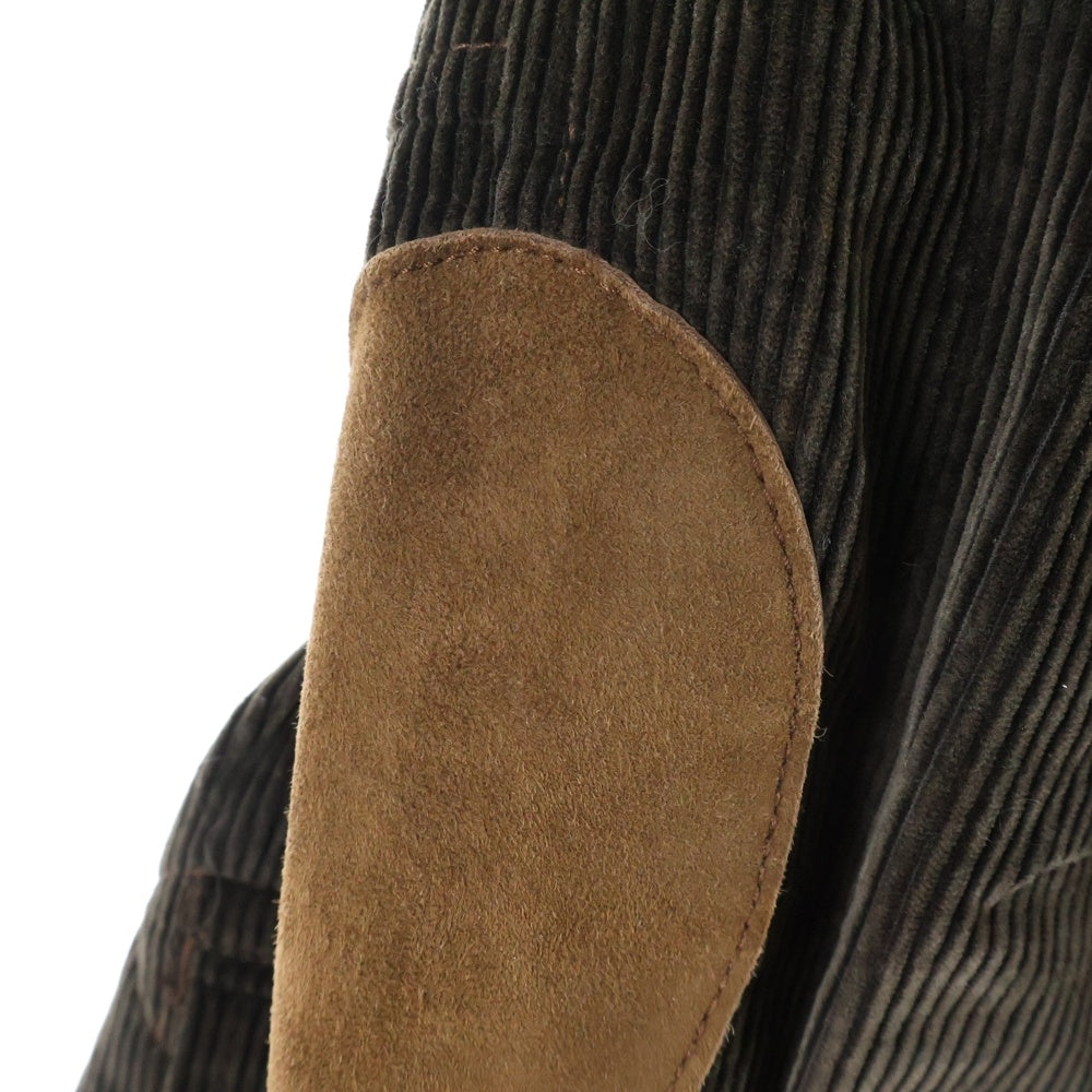 NUMBER (N)INE(ナンバーナイン) 08AW ポートランド期 コーデュロイジャケット エルボーパッチ ブラウン