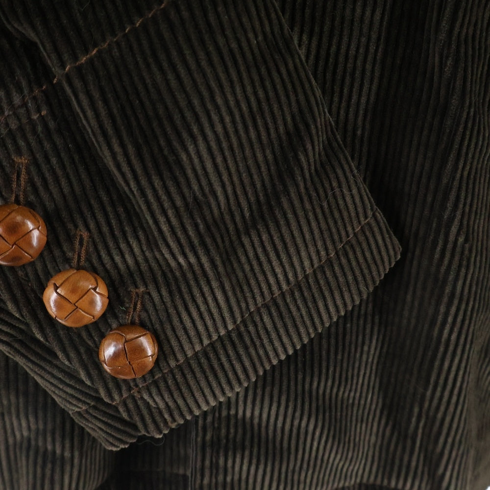 NUMBER (N)INE(ナンバーナイン) 08AW ポートランド期 コーデュロイジャケット エルボーパッチ ブラウン