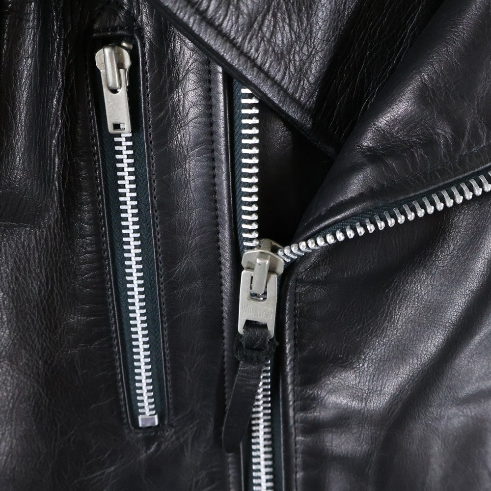 NEIGHBORHOOD(ネイバーフッド) 12AW THUNDER VOLT サンダーボルト レザー ダブルライダースジャケット ブラック