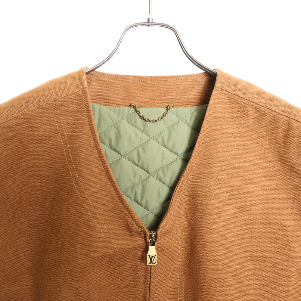 LOUIS VUITTON(ルイヴィトン) ワークウェアジレ 中綿ダウンベスト ブラウン
