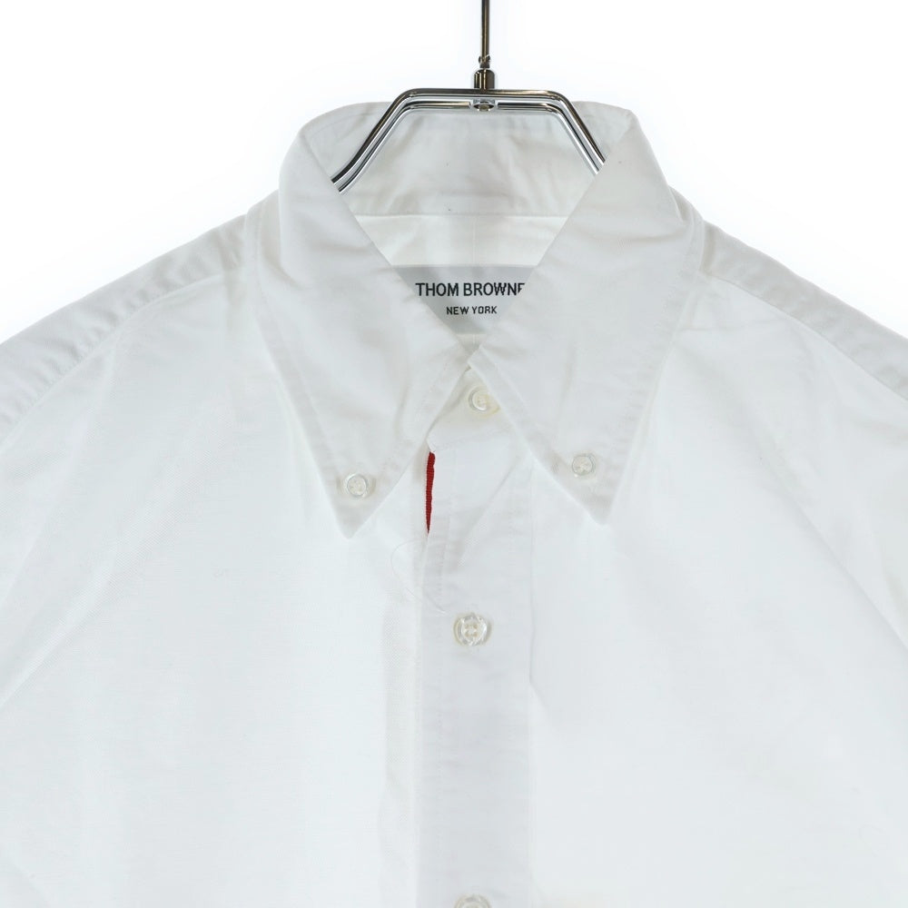 THOM BROWNE(トムブラウン) クラシック ロングスリーブシャツ 長袖シャツ ホワイト