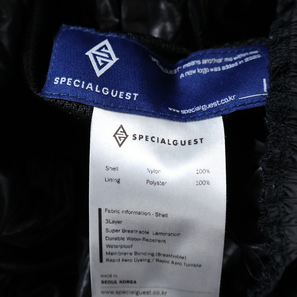NO BRAND(ノーブランド) SPECIALGUEST/スペシャルゲスト スノーボード ナイロンパンツ ブラック