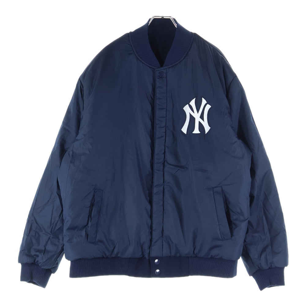 JH Design(ジェイエイチデザイン) New York Yankees Reversible Wool Jacket ニューヨークヤンキース リバーシブル ジャケット ネイビー