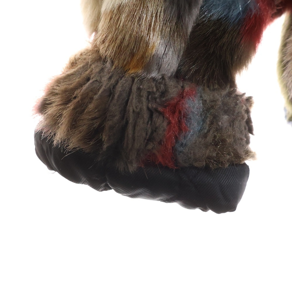 SUPREME(シュプリーム) 22AW Multicolor Faux Fur Bomber Jacket フェイクファー ジップアップ ボンバージャケット マルチ