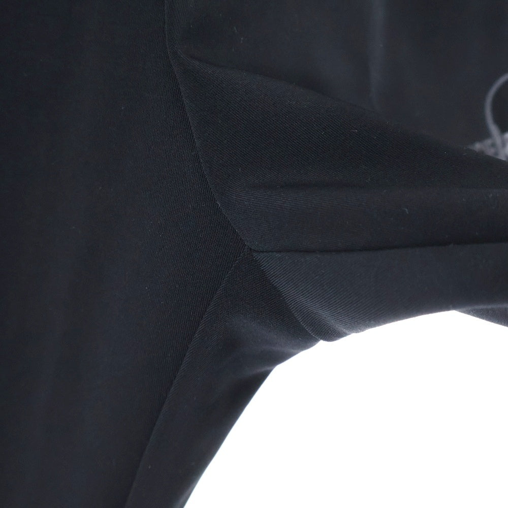 lucien pellat-finet(ルシアンペラフィネ) Track Pants サイドロゴ スカル トラックパンツ ブラック