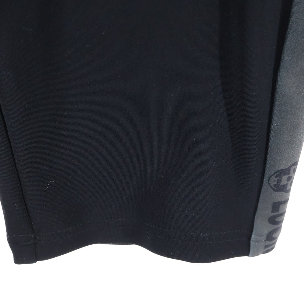 lucien pellat-finet(ルシアンペラフィネ) Track Pants サイドロゴ スカル トラックパンツ ブラック