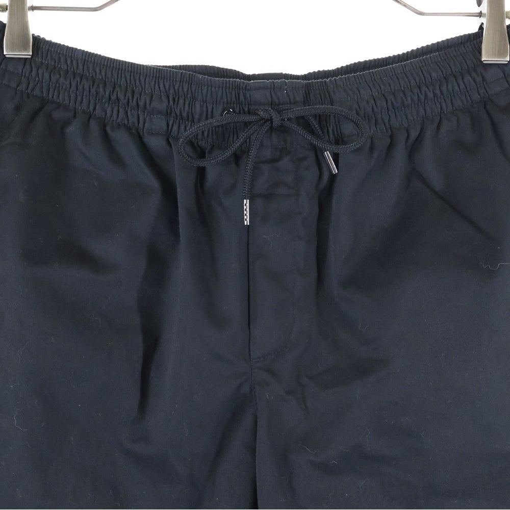 lucien pellat-finet(ルシアンペラフィネ) ロゴプリント ハーフパンツ ブラック