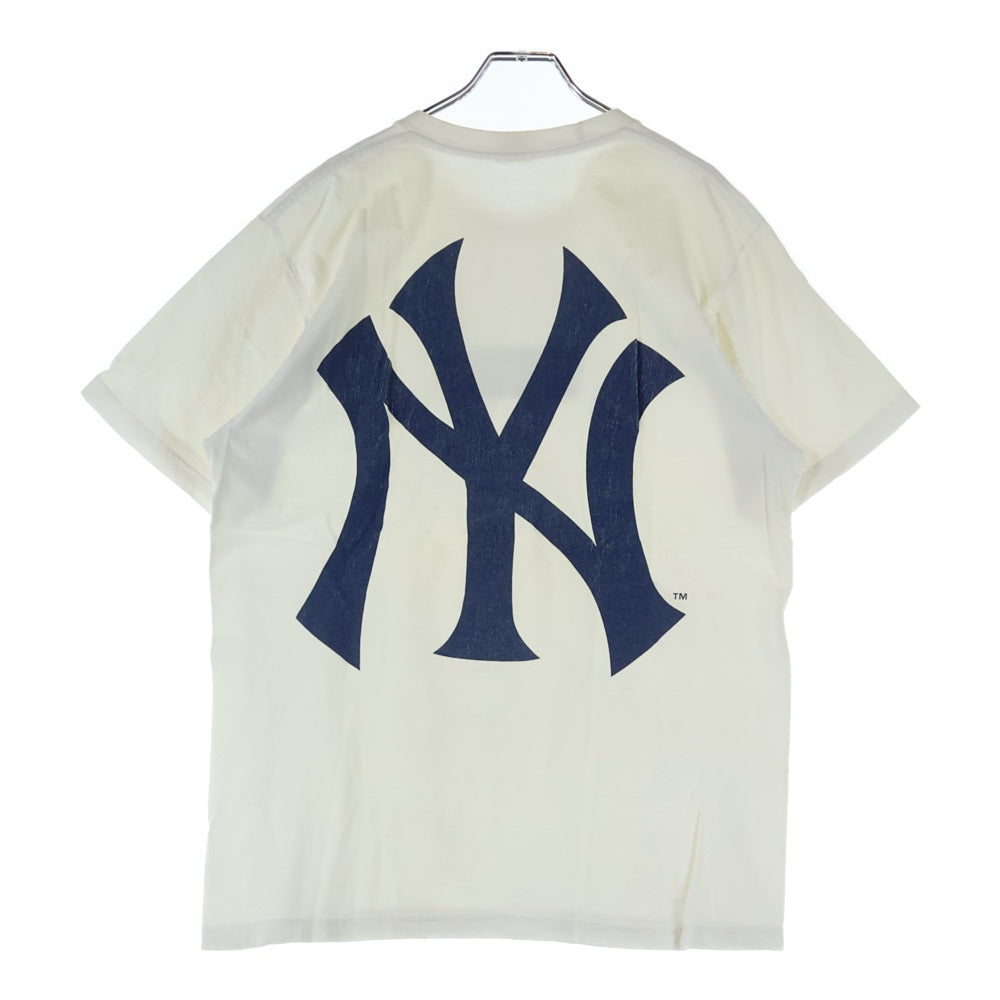 PEEP様15SS Supreme yankees BOX LOGO Tシャツ SUPREME(シュプリーム) 15SS×New York Yankees Box Logo Tee