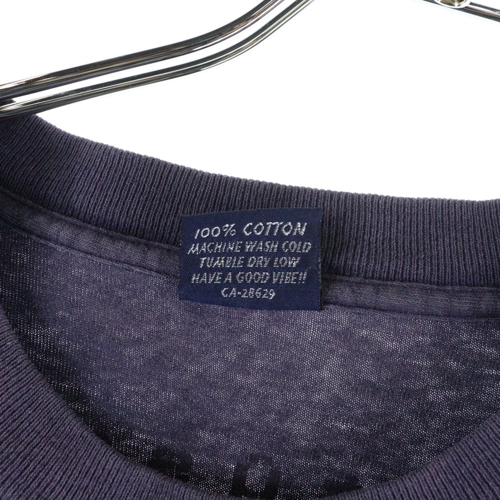 STUSSY(ステューシー) 90s シャネルロゴ 紺タグ 半袖Tシャツ カットソー ネイビー