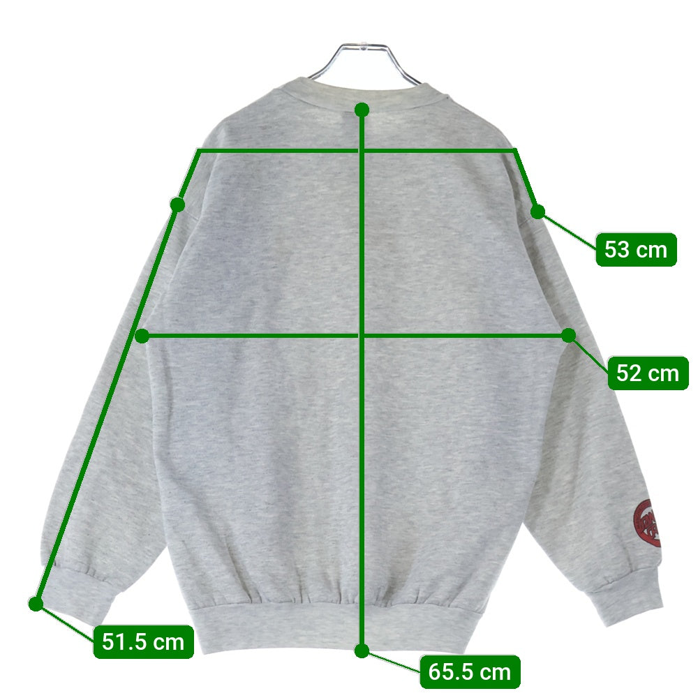 SANTA CRUZ(サンタクルーズ) 90s Logo Sweat Shirt ロゴ スウェットシャツ グレー