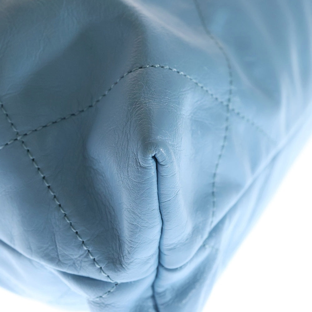 CHANEL(シャネル) シャネル22 ショルダーバッグ ライトブルー レディース