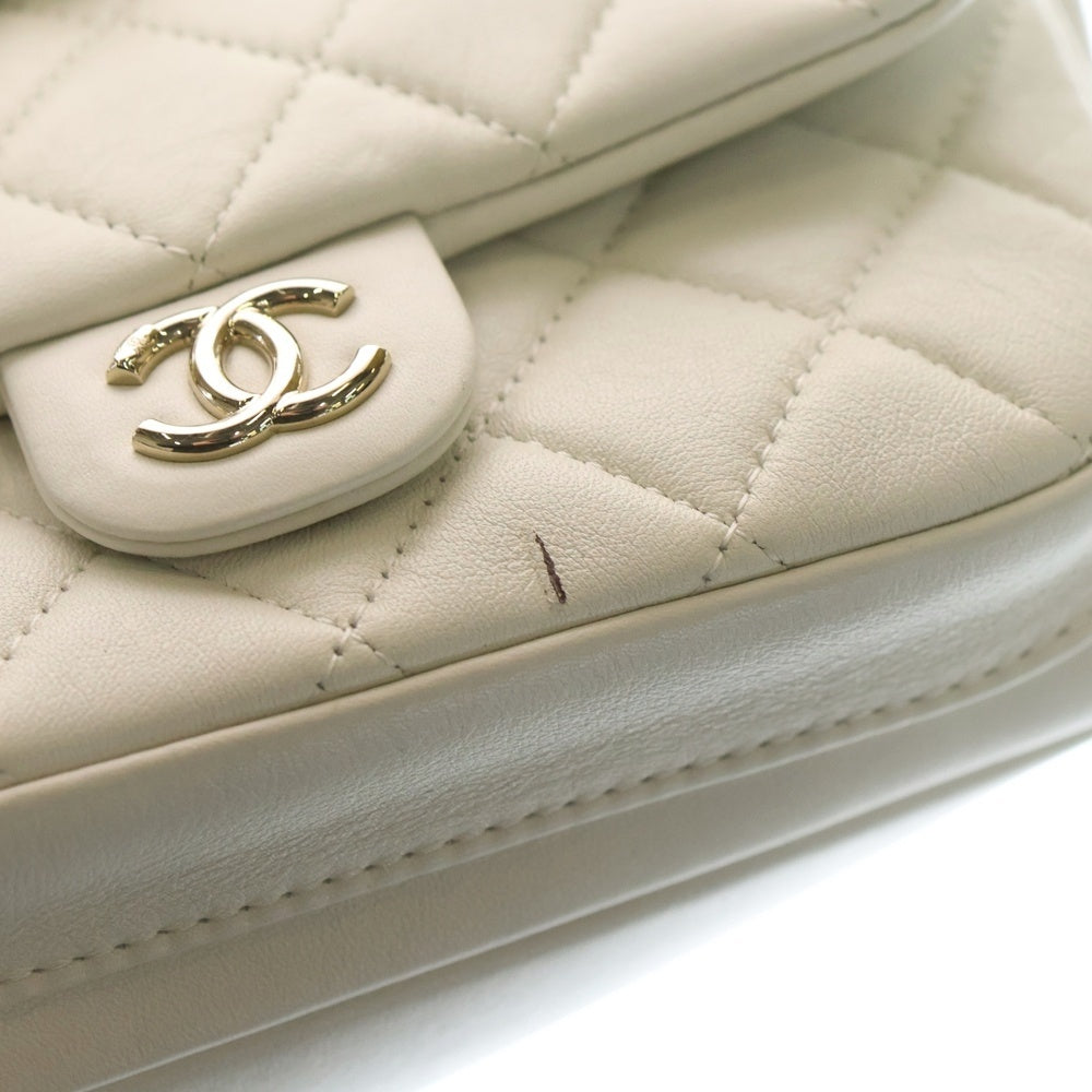 CHANEL(シャネル) マトラッセ リュックサック AS3618 ホワイト