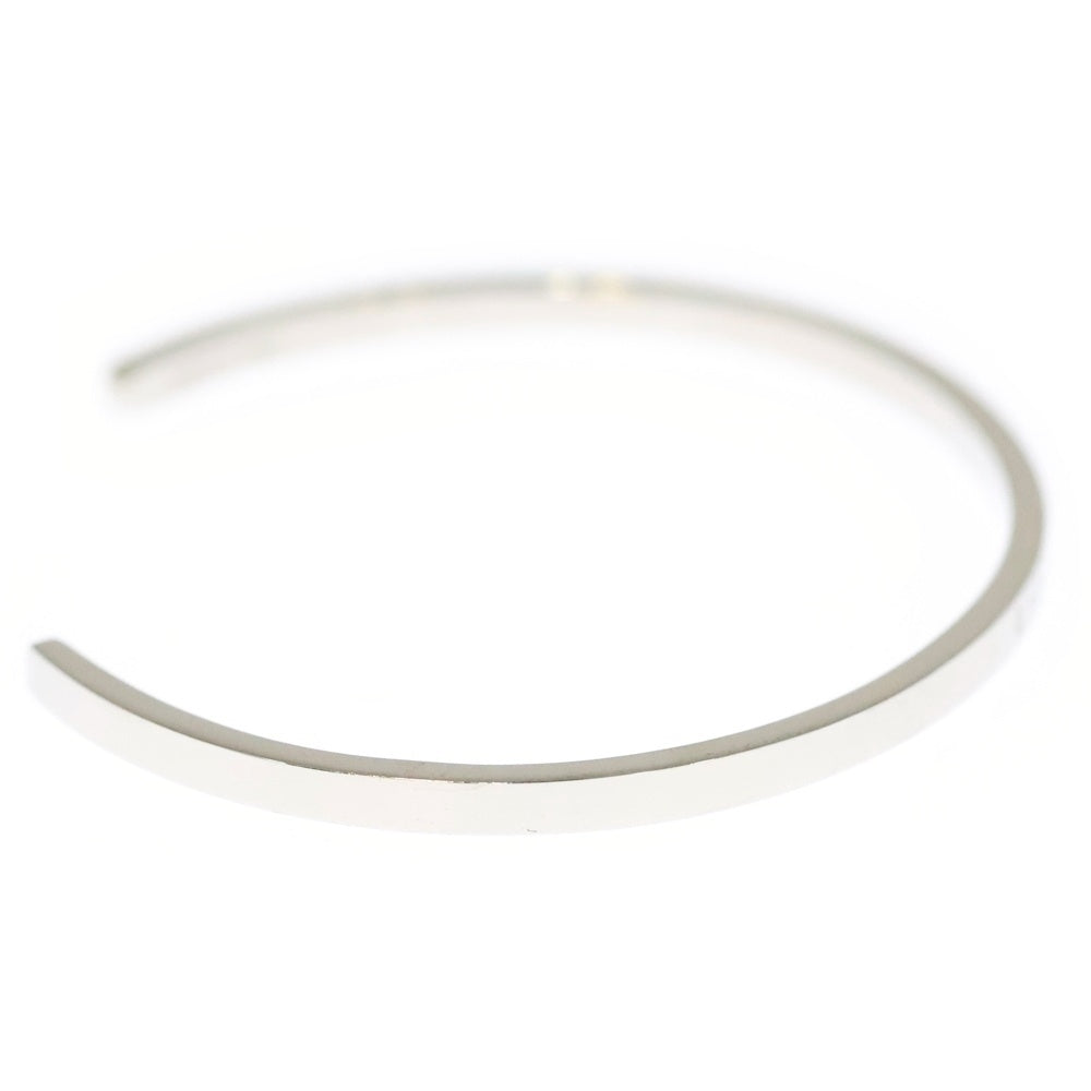 MM6 Maison Margiela(エムエムシックスメゾンマルジェラ) Numeric ミニマルシグネチャー カフブレスレット バングル シルバー