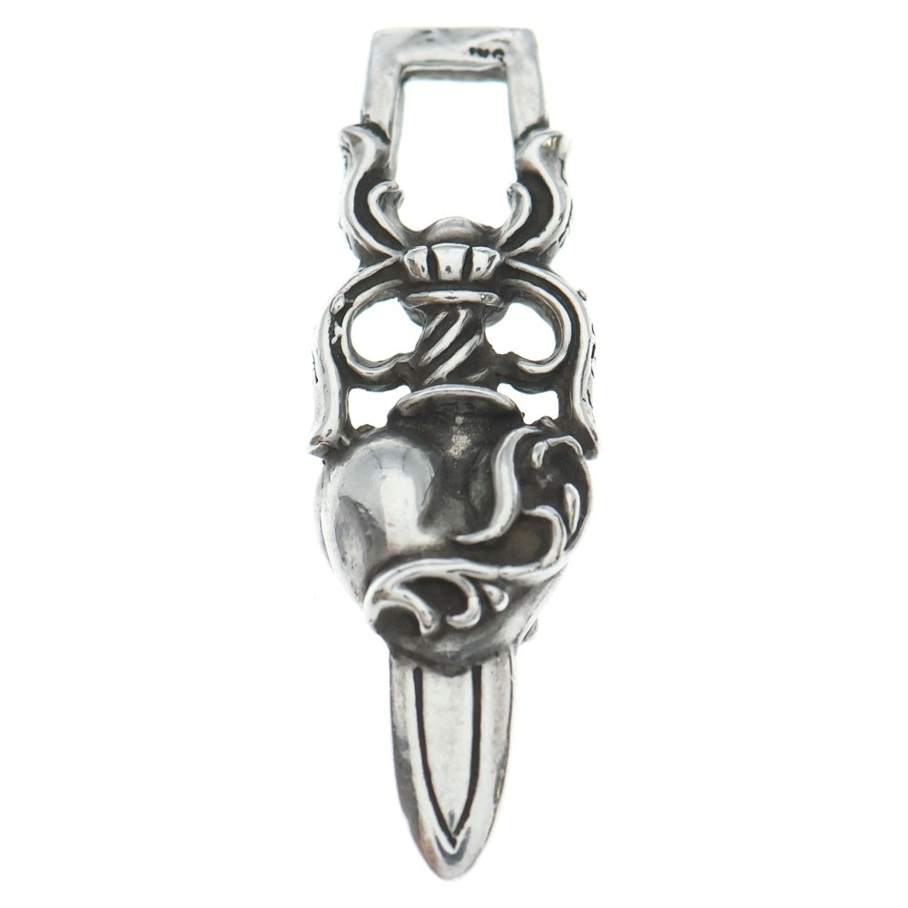 CHROME HEARTS(クロムハーツ) DAGGER HEART ダガーハート ペンダントトップ シルバー BCA243