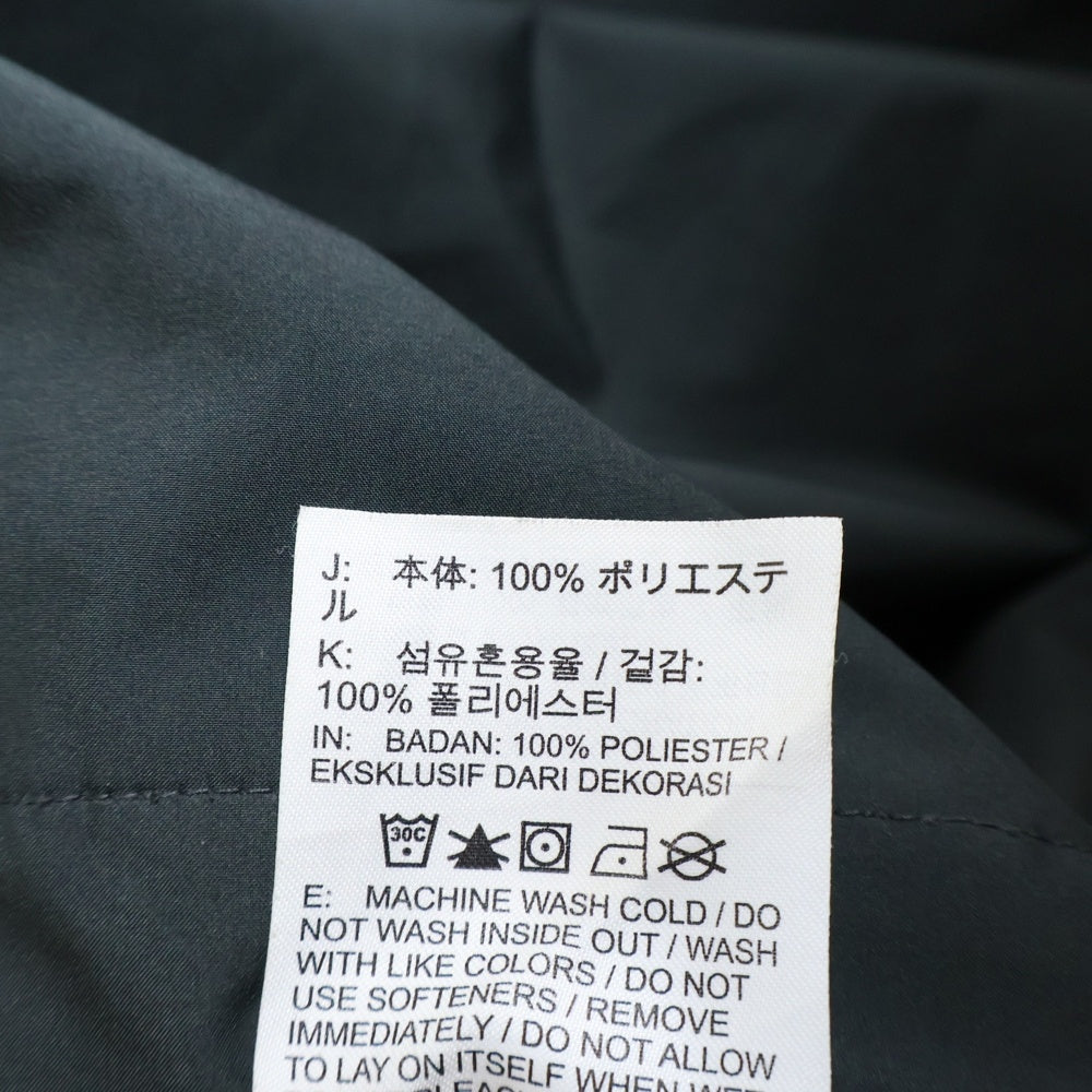 NIKE ACG(ナイキエーシージー) AS M ACG SF CASCADE RNS JKT FZ OFF NOIR DR5265-045 ロゴ刺繍 フルジップアップ フーデッドジャケット ブラック