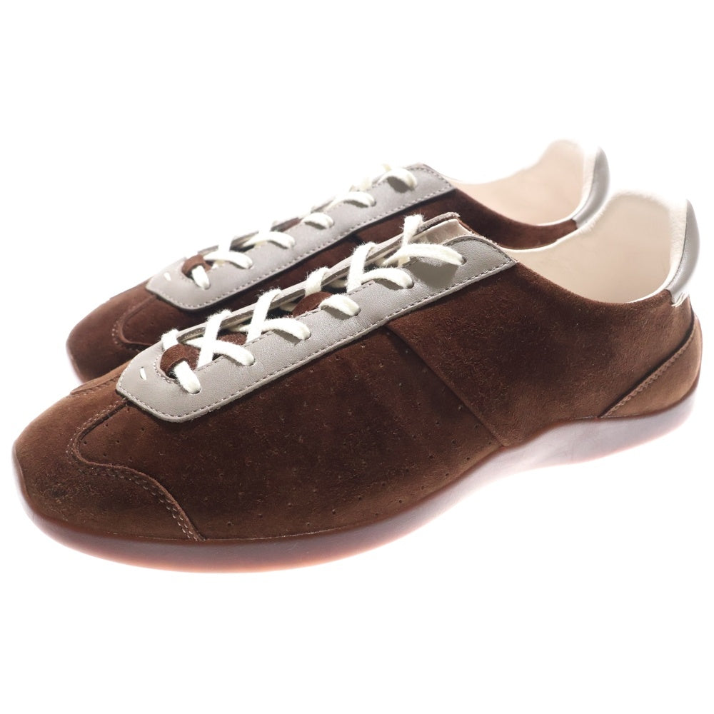 FOOT INDUSTRY(フットインダストリー) BALLET GAT ローカットスニーカー ブラウン AWC005-008