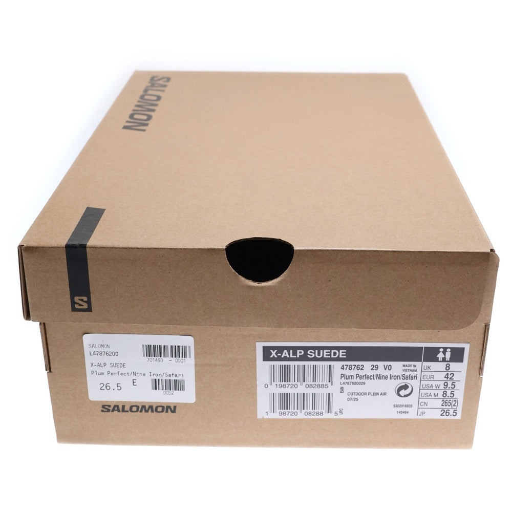 SALOMON(サロモン) X-ALP SUEDE スウェード ローカットスニーカー マルチ US8.5/26.5cm 478762