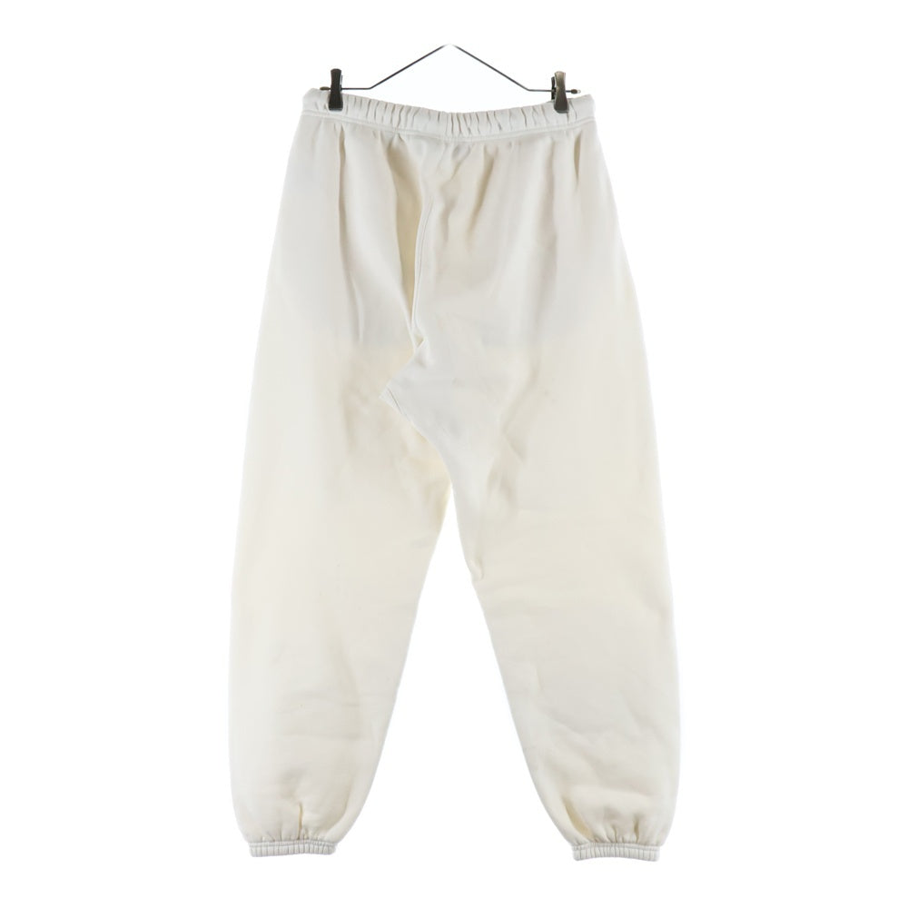 FEAR OF GOD ESSENTIALS(フィアオブゴッド エッセンシャルズ) ラバーロゴ スウェットパンツ ホワイト