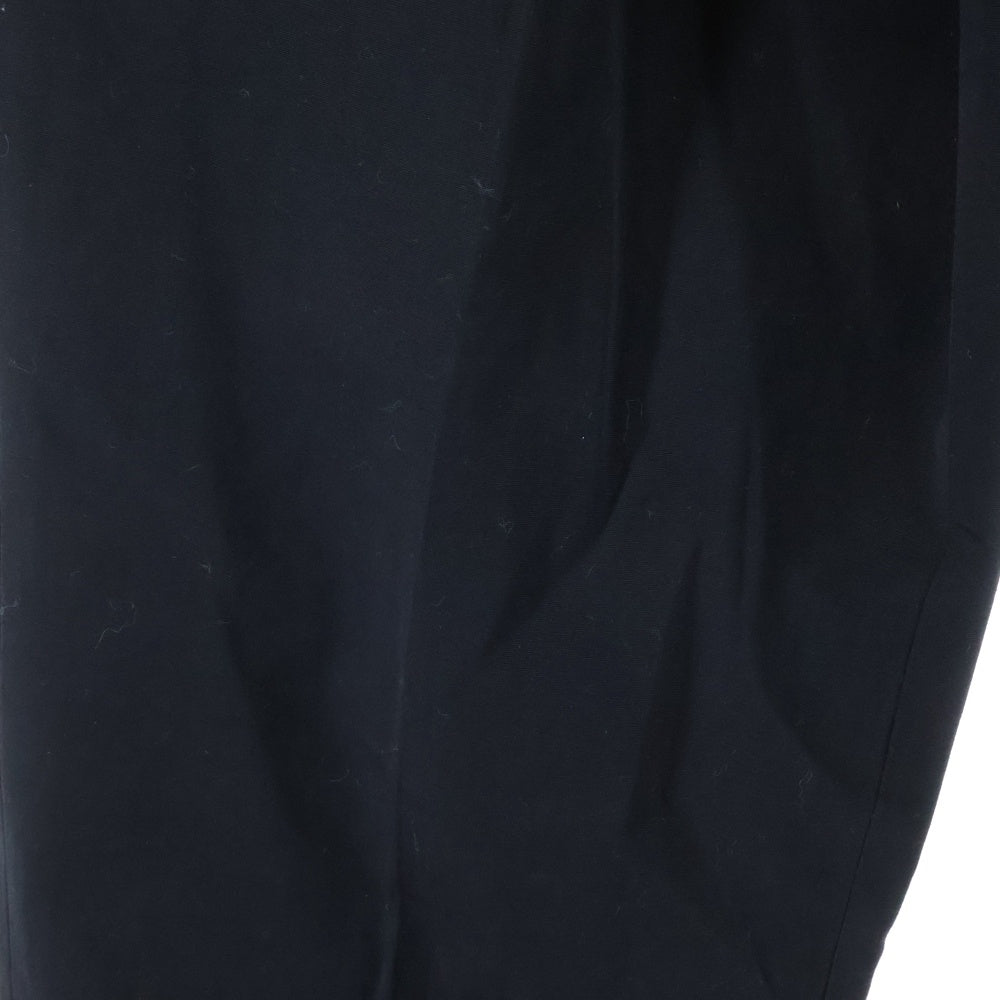 BED J.W. FORD(ベッドフォード) 24SS COTTON TWO-TUCK PANTS コットン2タックパンツ ブラック 24SS-B-PT06