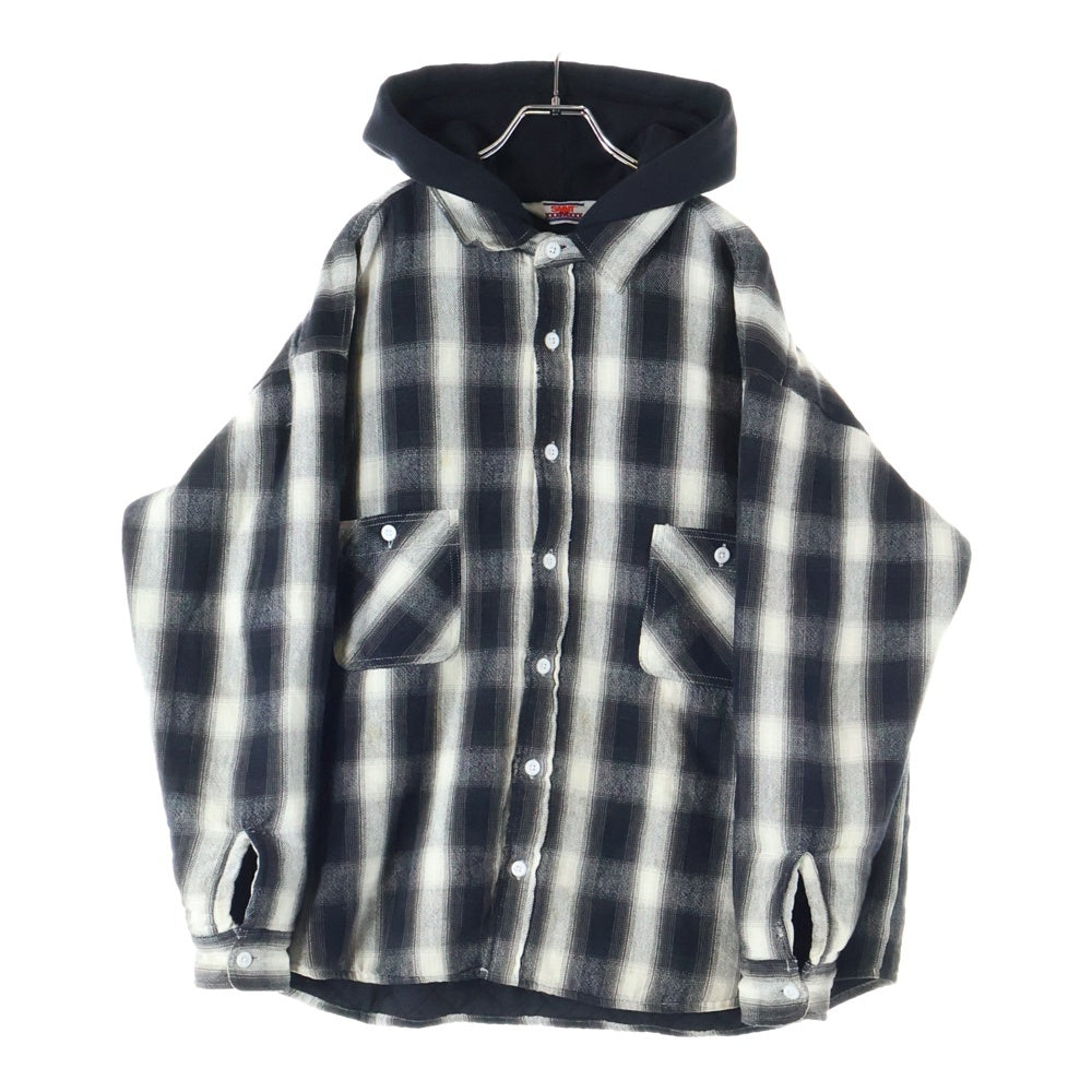 SAINT MICHAEL(セントマイケル) 23AW CHECK SHIRT PARKA チェック