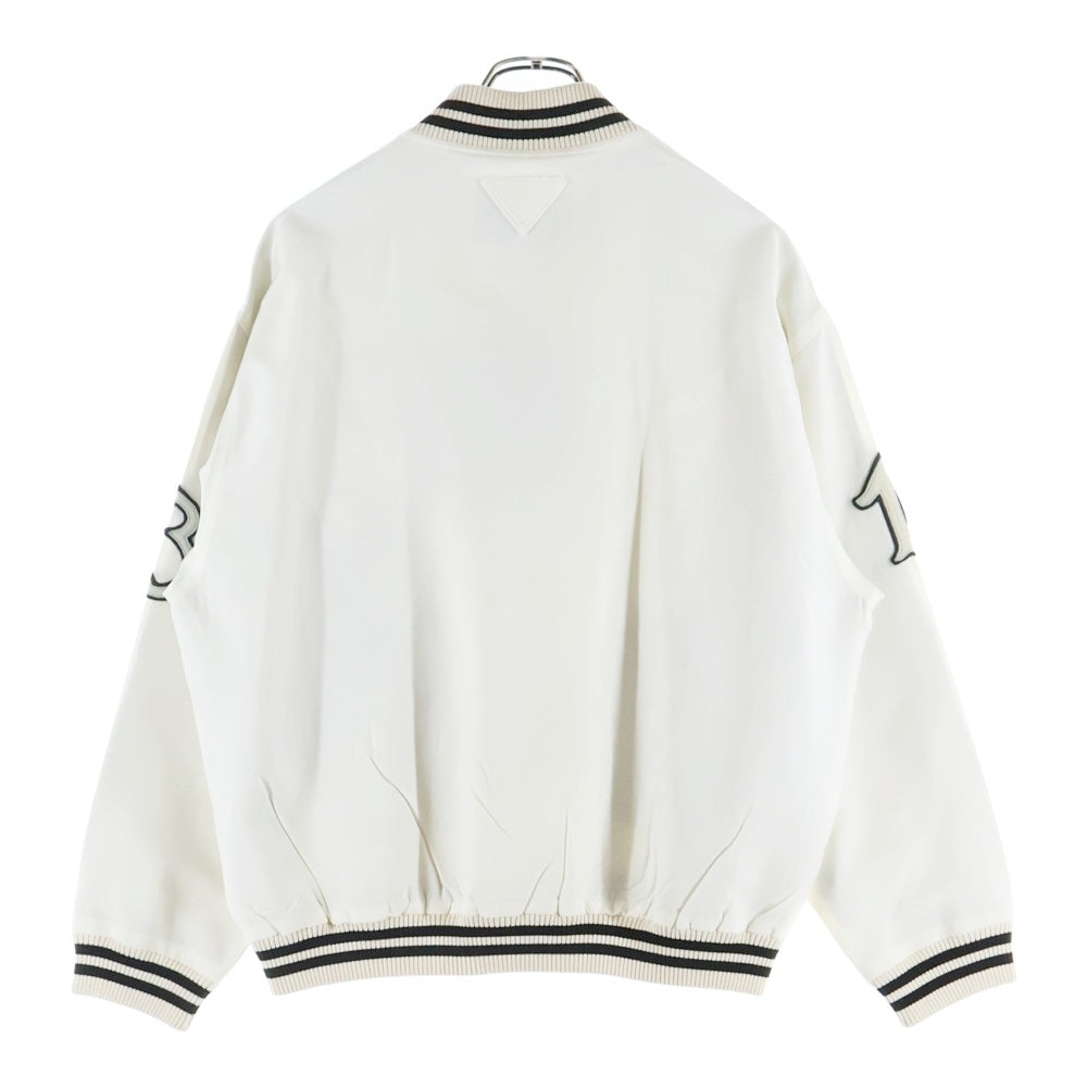 PRADA(プラダ) KID MOHAIR JACKET キッドモヘア ボンバージャケット ホワイト P521PR S000 12I1