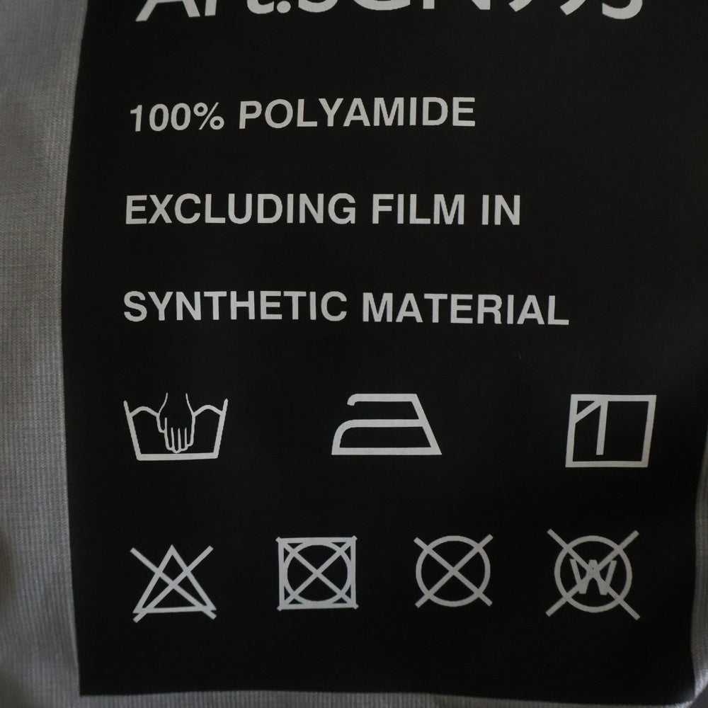 PRADA SPORT(プラダ スポーツ) Linea Rossa リネアロッサ ロゴ フード付き ナイロンベスト ブラック SGN995 S182 1SYD