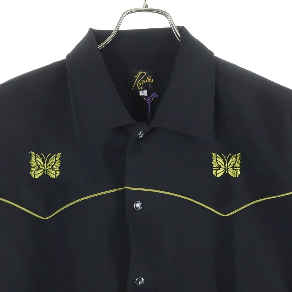 Needles(ニードルス) Piping Cowboy Jacket NS150 パイピングカウボーイジャケット ブラック