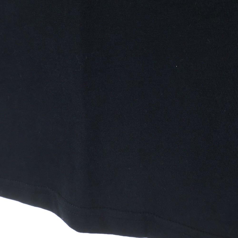 VTMNTS(ブイティーエムエヌティーエス) ラバーロゴ 半袖Tシャツ カットソー VL16TR120L ブラック