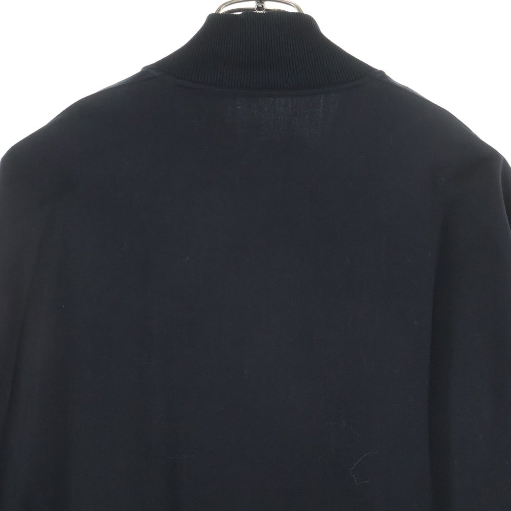 Y-3(ワイスリー) M CRFT 3STP LONG TRACK TOP FN5752 ウール ジップアップロングジャケット ブラック