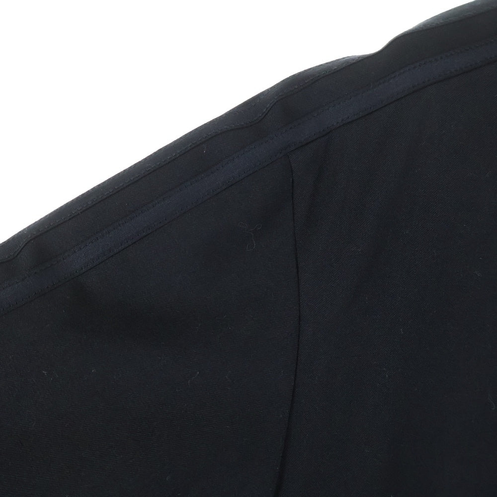 Y-3(ワイスリー) M CRFT 3STP LONG TRACK TOP FN5752 ウール ジップアップロングジャケット ブラック