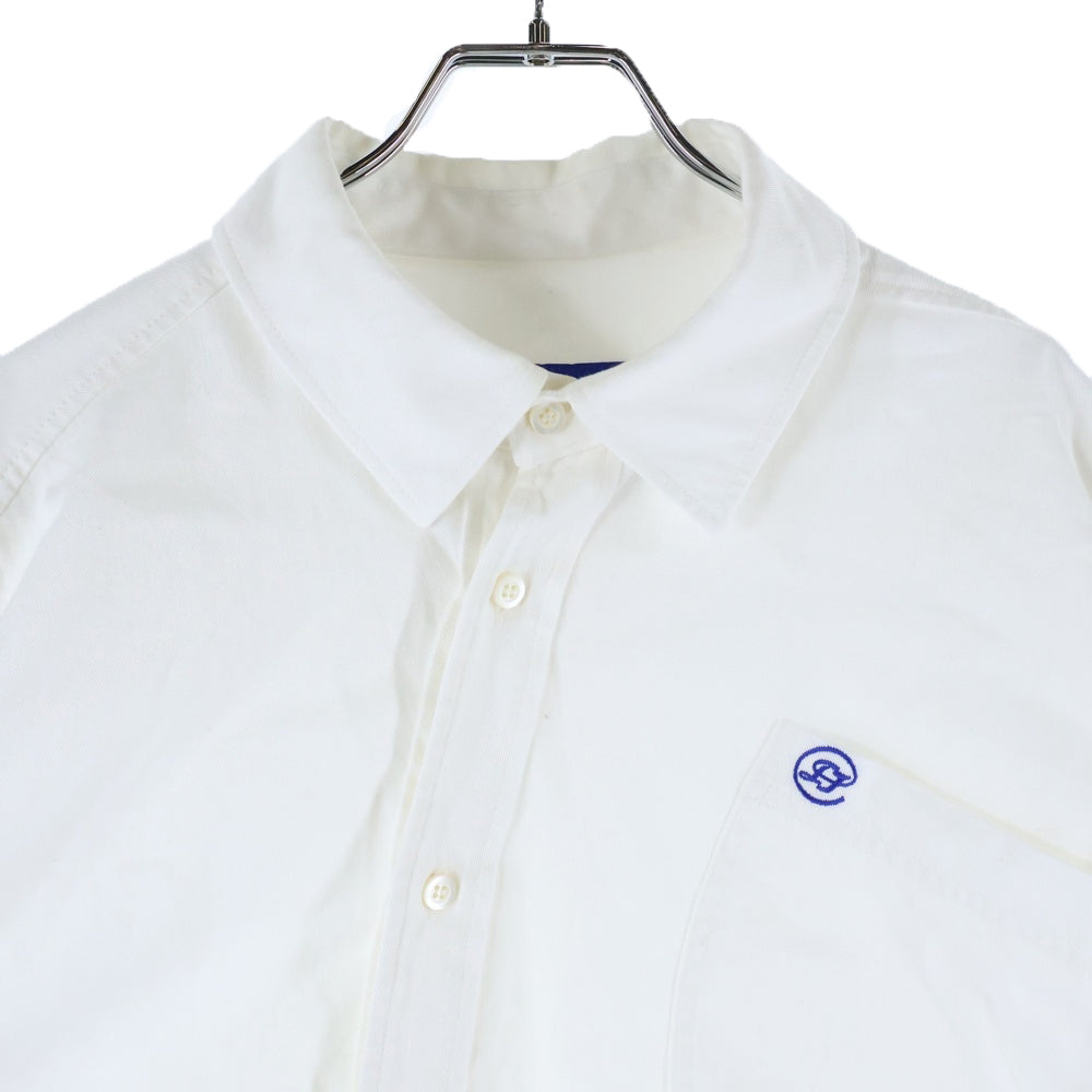 ADER ERROR(アーダーエラー) 22AW Speric logo shirt BLAFWLS01WH2 スペリックロゴ 長袖シャツ ホワイト