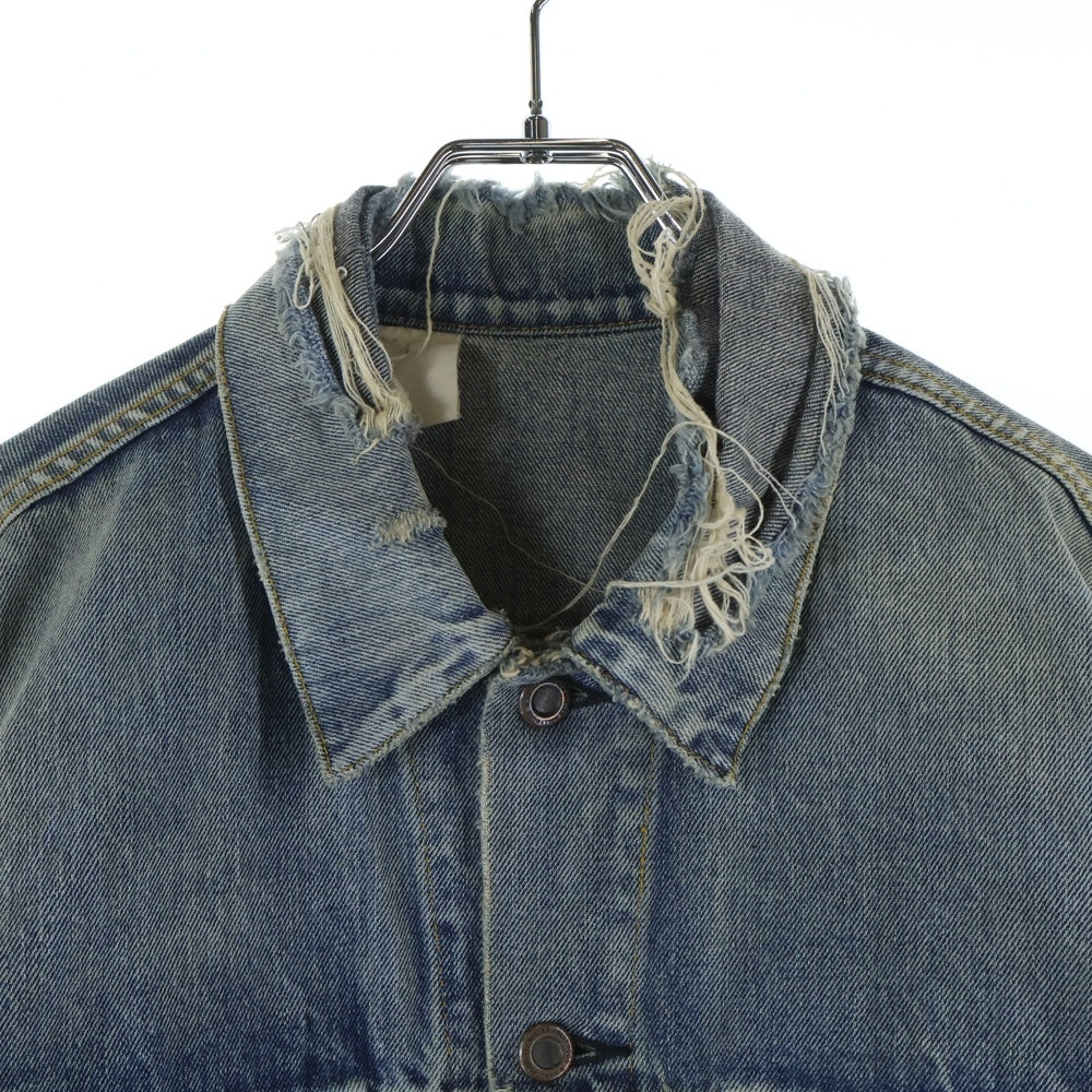 N.HOOLYWOOD(エヌハリウッド) ×New Manual ダメージ加工 デニムジャケット インディゴ NH-NM-001