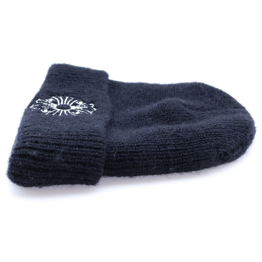 CHROME HEARTS(クロムハーツ) WOOL WATCH CAP CHプラス刺繍ウールビーニー ニットキャップ ニット帽 ブラック