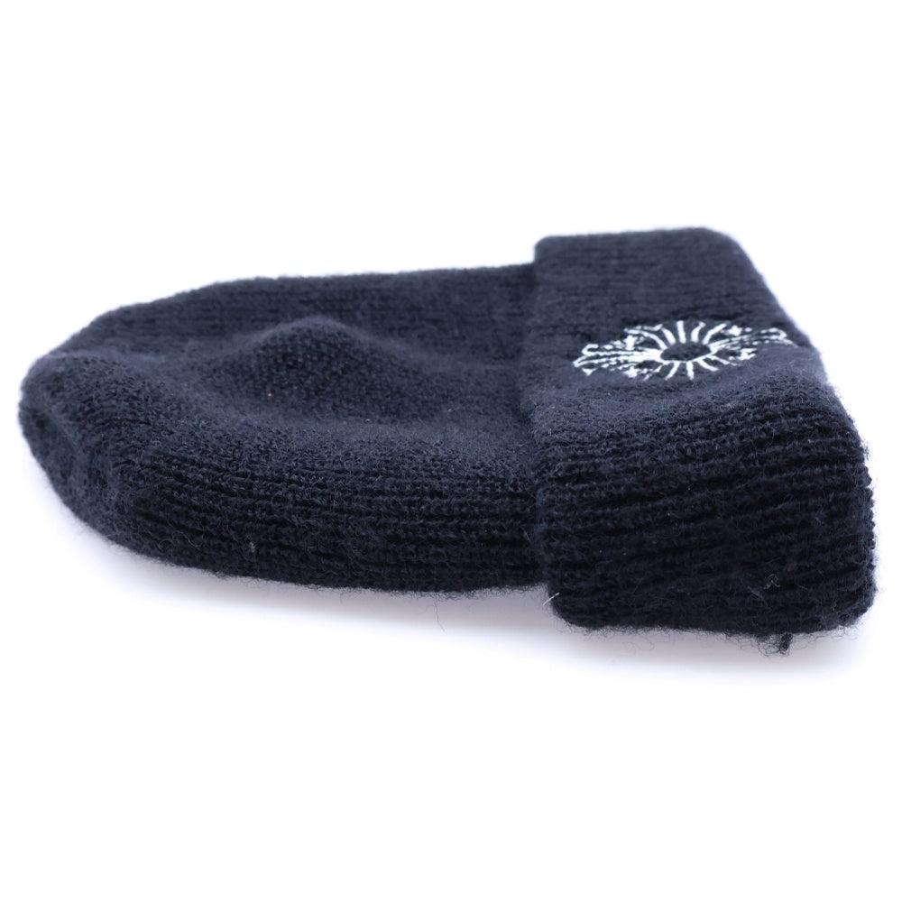 CHROME HEARTS(クロムハーツ) WOOL WATCH CAP CHプラス刺繍ウールビーニー ニットキャップ ニット帽 ブラック