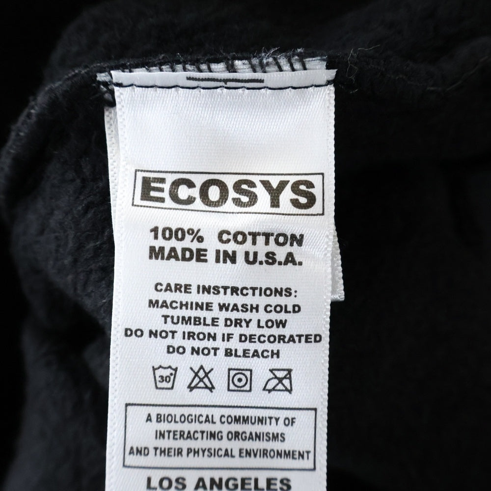 NO BRAND(ノーブランド) 【ECOSYS】 Space Guardian Hoodie BTSA-024-RFLC スペースガール フーディー ブラック