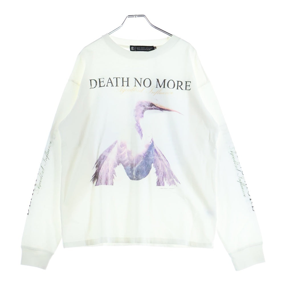 A GOOD BAD INFLUENCE(アグッドバッドインフレンス) Death No More LS Tee デス ノー モア 長袖Tシャツ カットソー ブラック