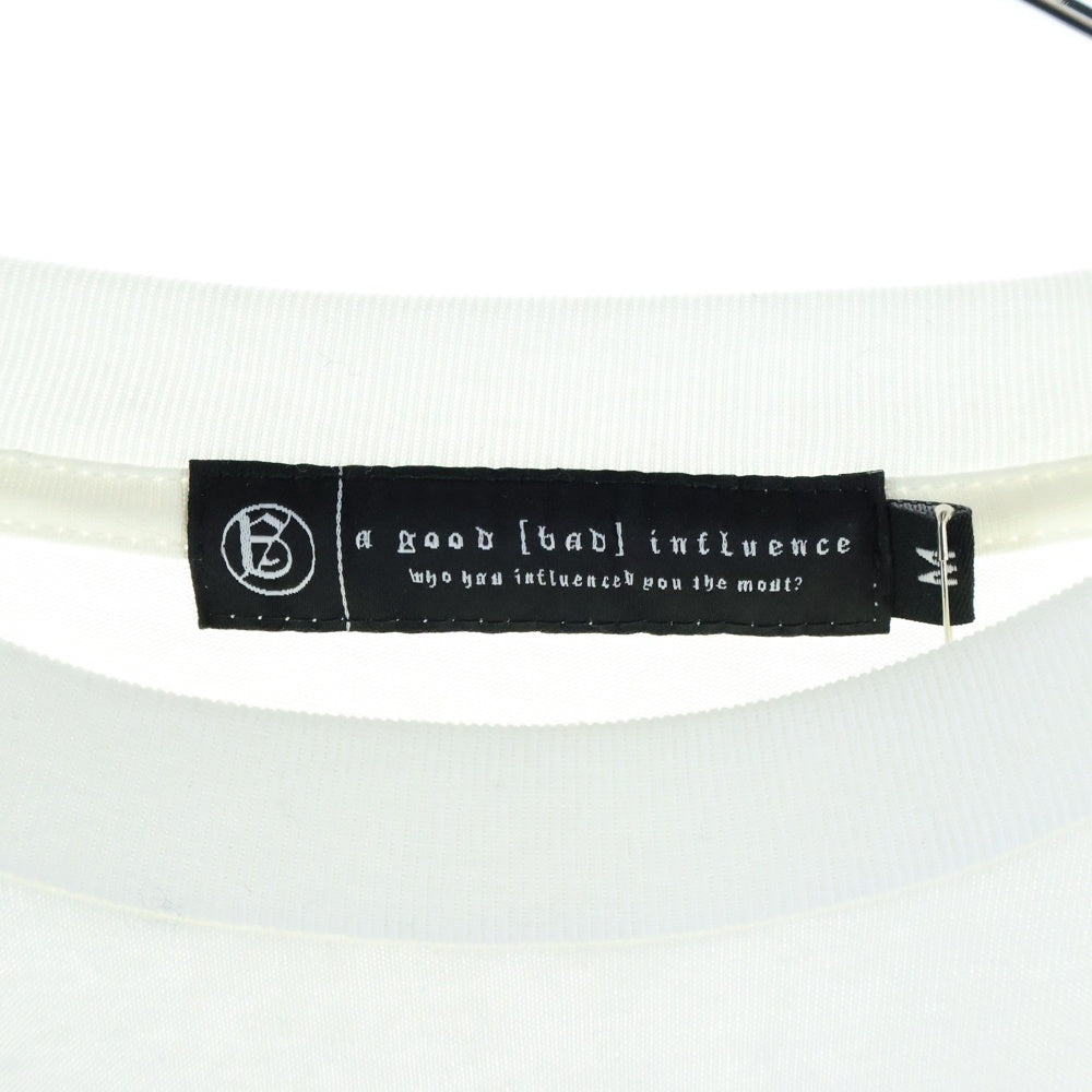 A GOOD BAD INFLUENCE(アグッドバッドインフレンス) Death No More LS Tee デス ノー モア 長袖Tシャツ カットソー ブラック