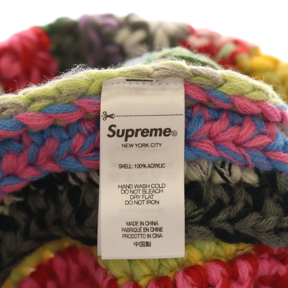 SUPREME(シュプリーム) 23AW Hand Tied Beanie 手編み ビーニー マルチ