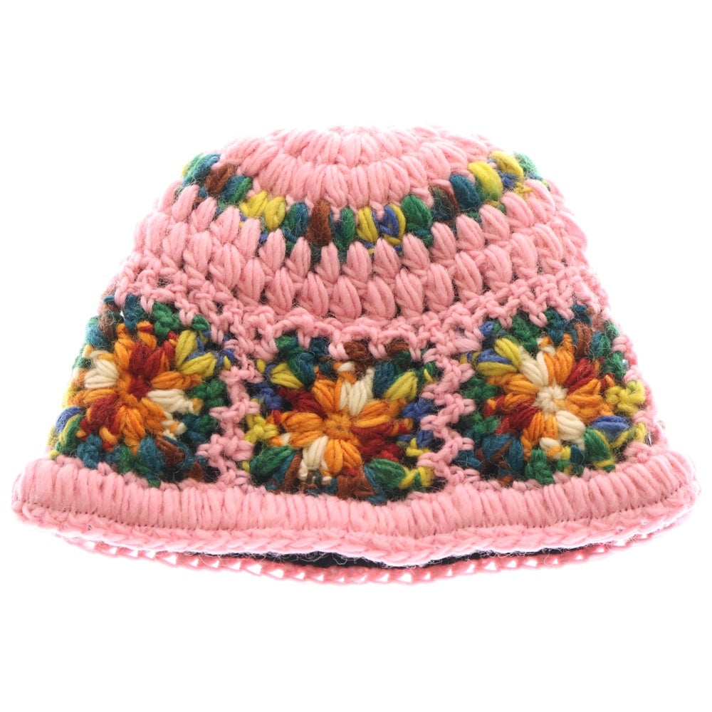 SUPREME(シュプリーム) 25SS Crochet Beanie クロシェ ビーニー ピンク