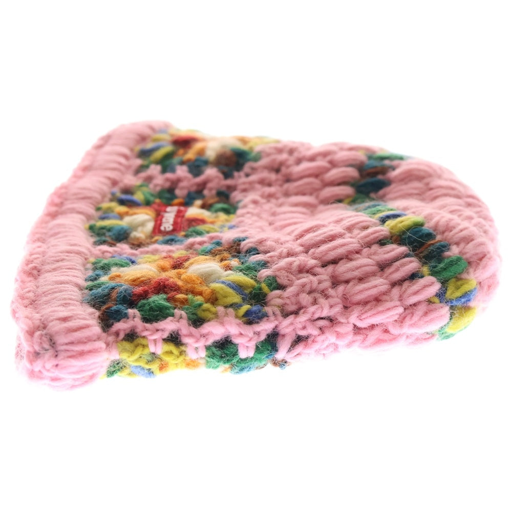 SUPREME(シュプリーム) 25SS Crochet Beanie クロシェ ビーニー ピンク
