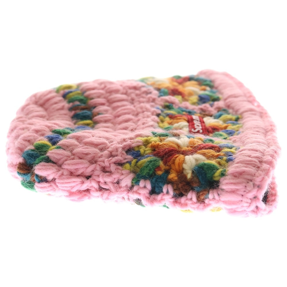 SUPREME(シュプリーム) 25SS Crochet Beanie クロシェ ビーニー ピンク