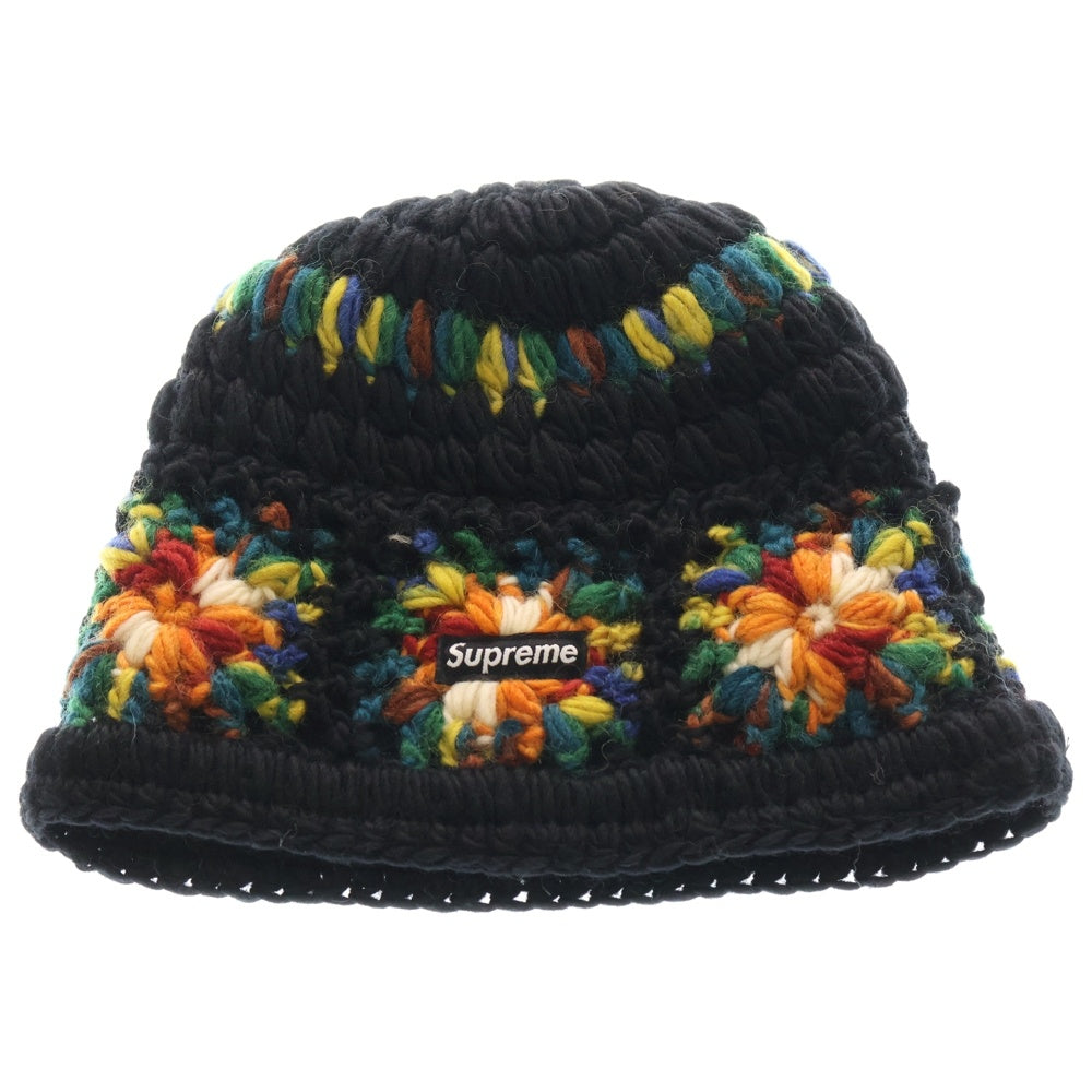 SUPREME(シュプリーム) 25SS Crochet Beanie クロシェ ビーニー ブラック