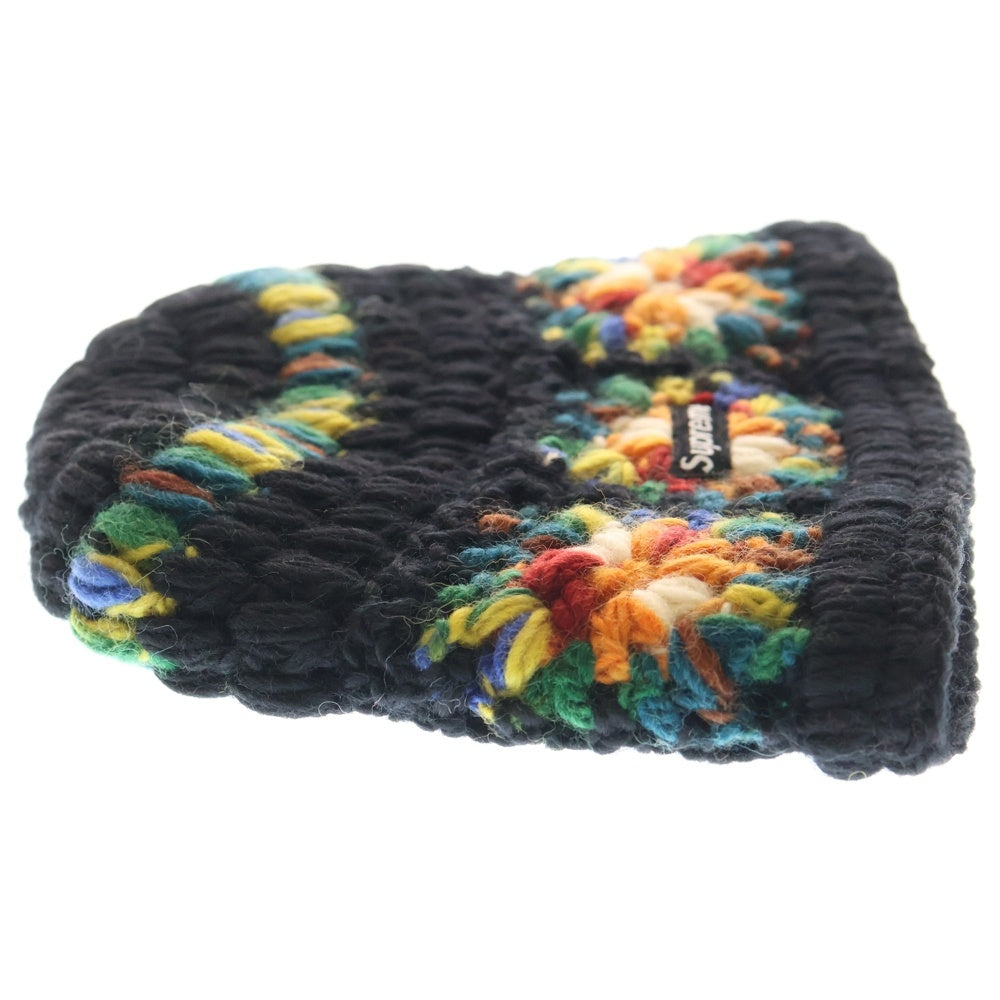 SUPREME(シュプリーム) 25SS Crochet Beanie クロシェ ビーニー ブラック