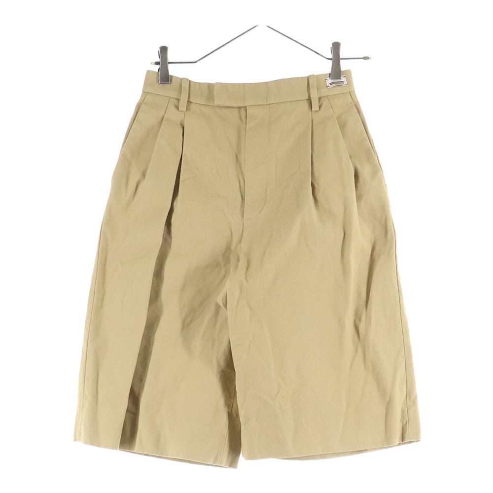 GUCCI(グッチ) コットン 2タックハーフパンツ ショーツ レディース 752104 ZAC04 ベージュ