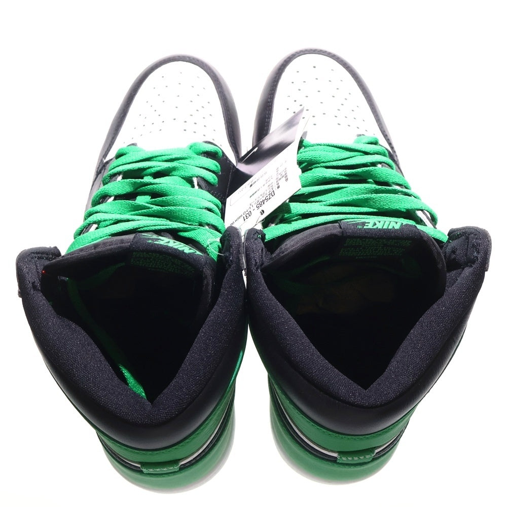 NIKE(ナイキ) AIR JORDAN 1 RETRO HIGH OG LUCKY GREEN エアジョーダン レトロ ラッキーグリーン ハイカットスニーカー グリーン/ブラック US9/27cm DZ5485-031
